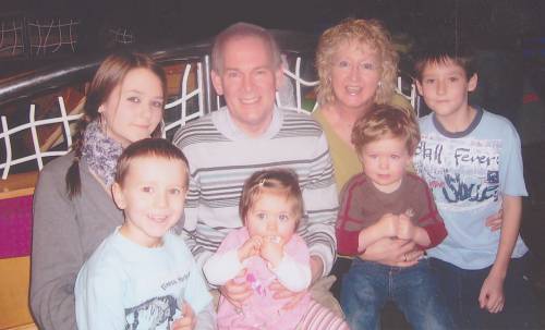 Sue Naylor and family