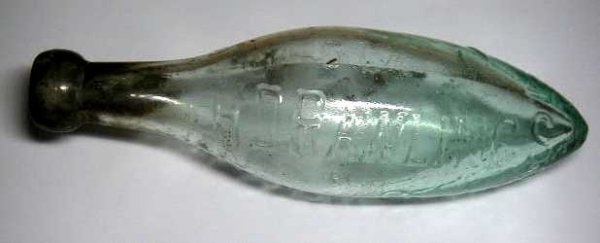 A Rawlings soda-water bottle